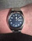 Seiko 5 Vintage Mens Navy Blue, 7009-3180 (1992) Automatic Watch