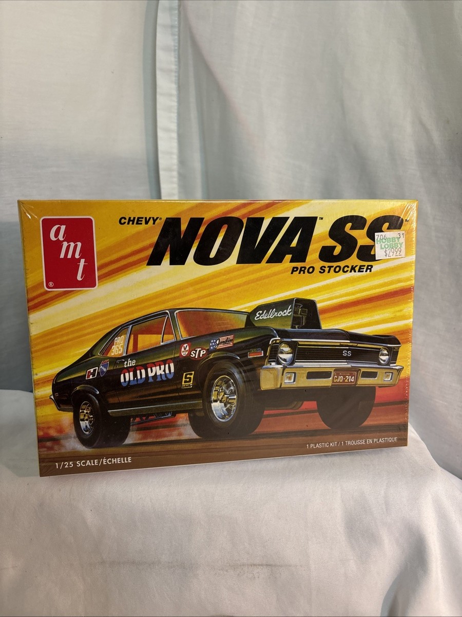 Model Kit AMT/ERTL Chevy Nova SS Pro Stocker - 1:25 - En Boîte - Occasion