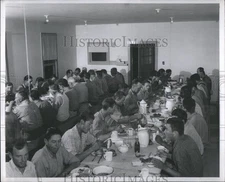 1948 Press Photo Wheat Factory Mechanics - RRS80715