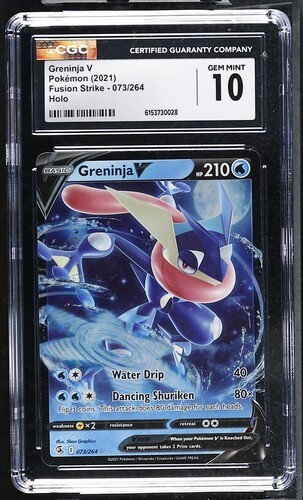 Greninja V graded PSA 10 for sale on eBay