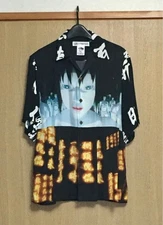 Ghost in the Shell x WACKO MARIA Limited Hawaiian Shirt Black Size M J18582