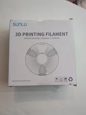 SUNLU 1KG PLA 3D Printer Filament 1.75mm Good Layer Adhesion Transparent Clear