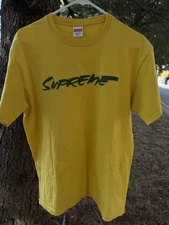 Supreme FW20 Futura Logo Tee Large  Yellow Box Logo Bogo 
