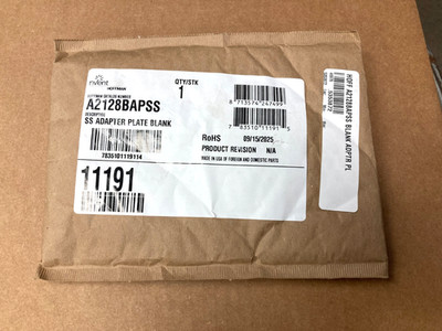 Nvent Hoffman A2128BAPSS Blank Adapter Plates for Disconnect Enclosure - NEW NIB