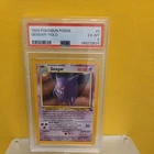 1999 POKEMON FOSSIL #5 GENGAR-HOLO PSA 6