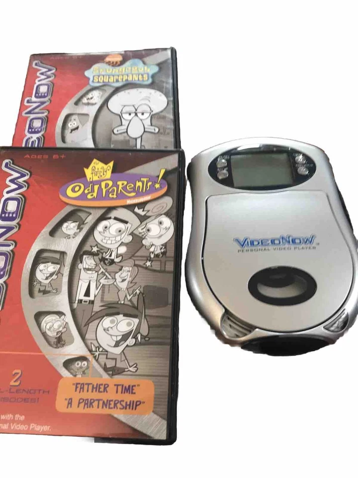Reproductor personal Video Now más discos de Bob Esponja y padres extraños Foto 3 de 3