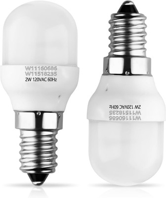 2Pcs W11518235 Freezer Refrigerator Light Bulb - W11160686 Lamp Light Bulb Co...