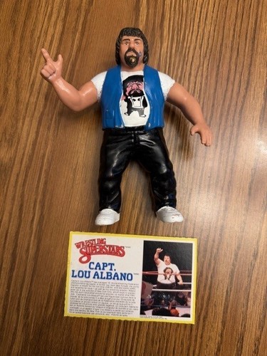 Vintage LJN WWF Wrestling Superstars 1986 Capt. Lo...