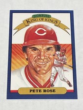 1986 Donruss Baseball King of Kings #653 - Pete Rose - Cincinnati Reds