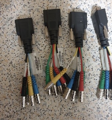 xtron 6'' VGA 15-pin HD Stecker auf 5 BNC Buchse RGB RGBHV Breakout Kabel 26-531