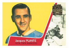 JACQUES PLANTE 2001-02 TOPPS/O-PEE-CHEE HOCKEY ARCHIVES REPRINT #6