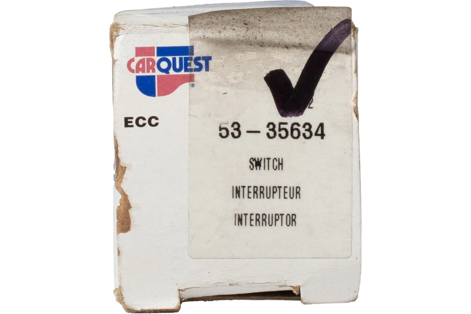 Carquest Parking Brake Switch Fits 1990-2002 Ford Lincoln Mercury Part 53-35634 - Image 3 of 4