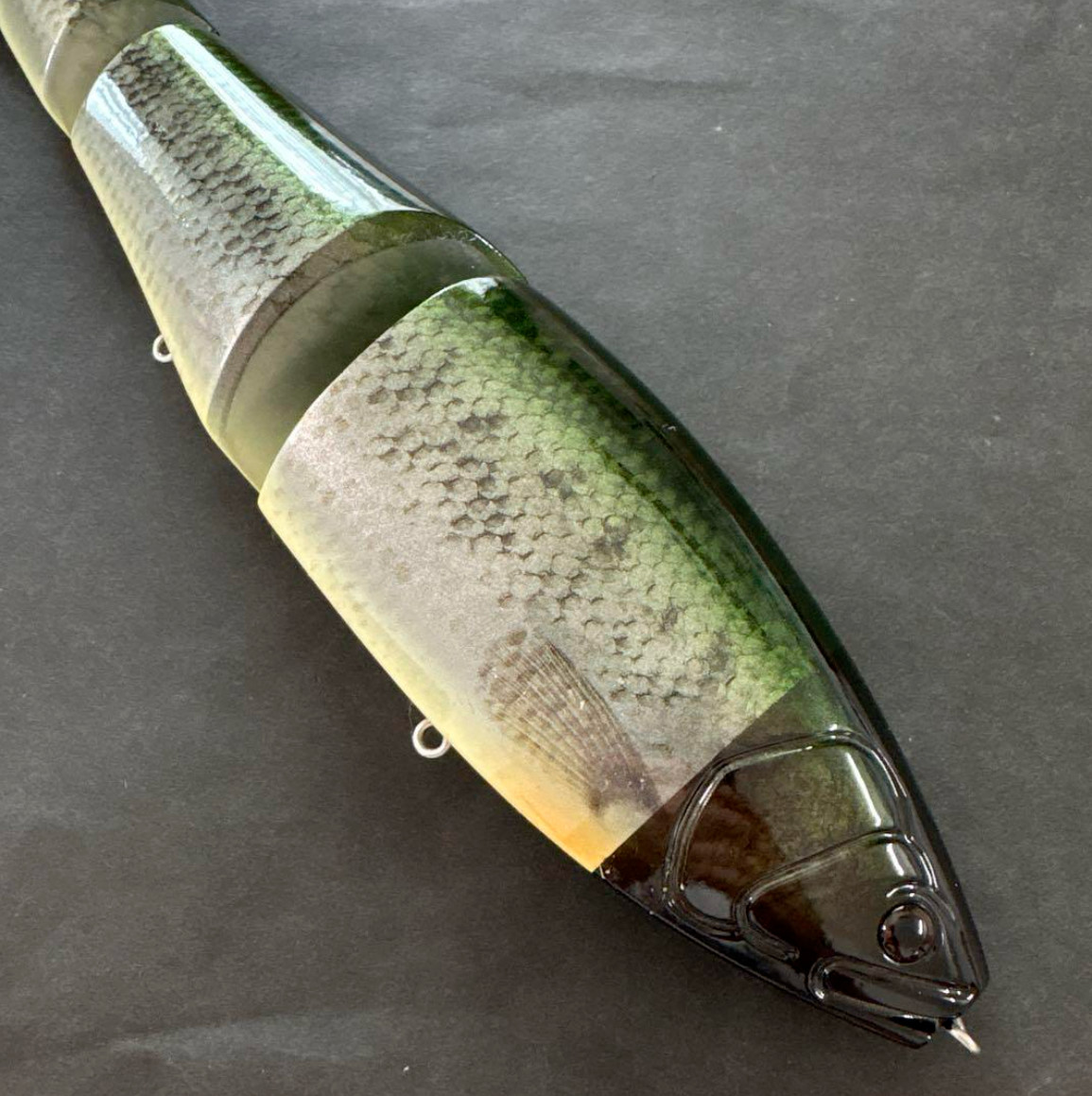 Roman Made Mother Triple Premium Black Head Natural Color Swimbait Mint Japan - Image 4