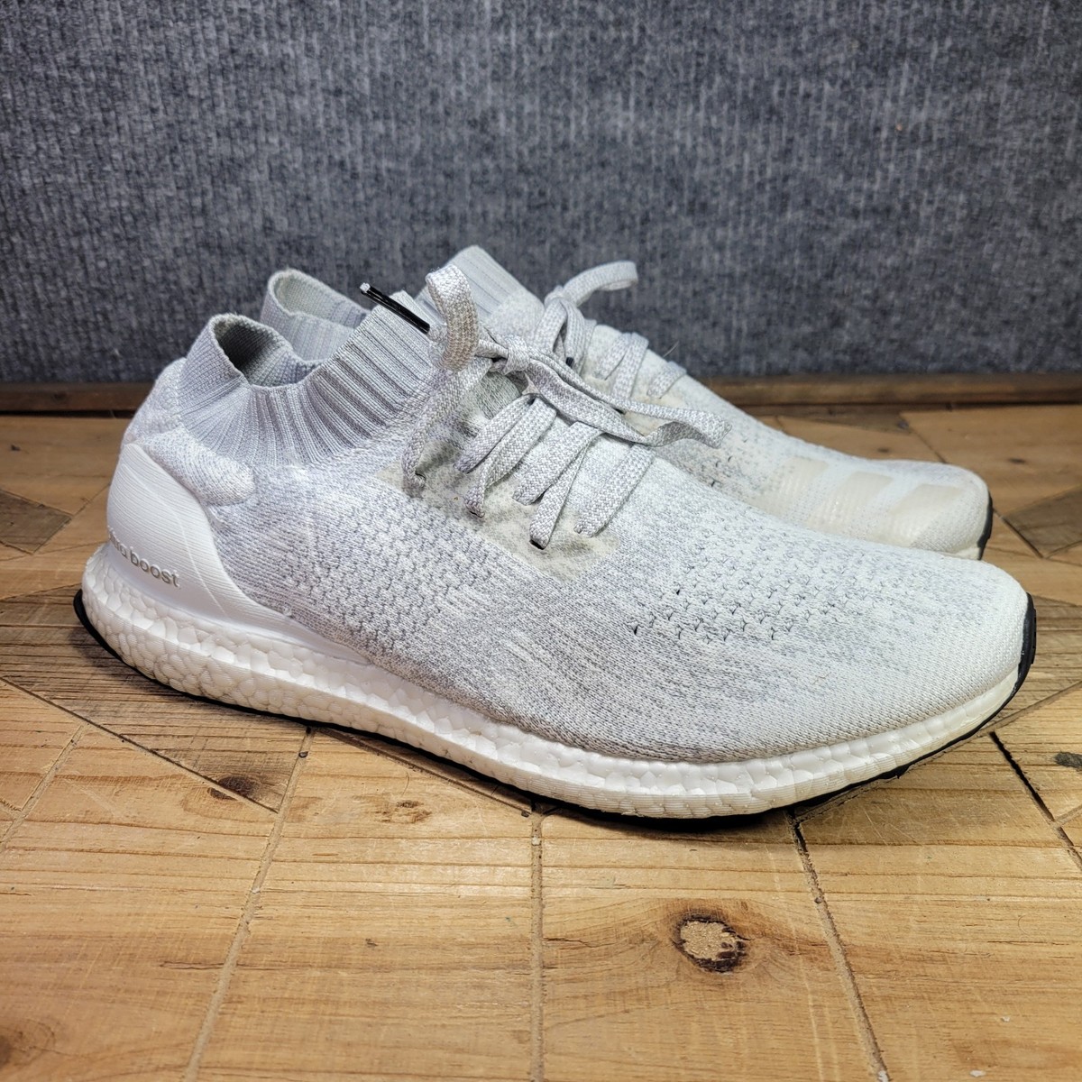 Clima Multicolor Clima Adidas Ultra Boost X Logo Mens Adidas Ultra Boost  Clima Triple White Trainers Size