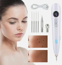 Laser Plasma Pen Freckle Remover Machine LED Skin Mole Wart Dark Spot Removal