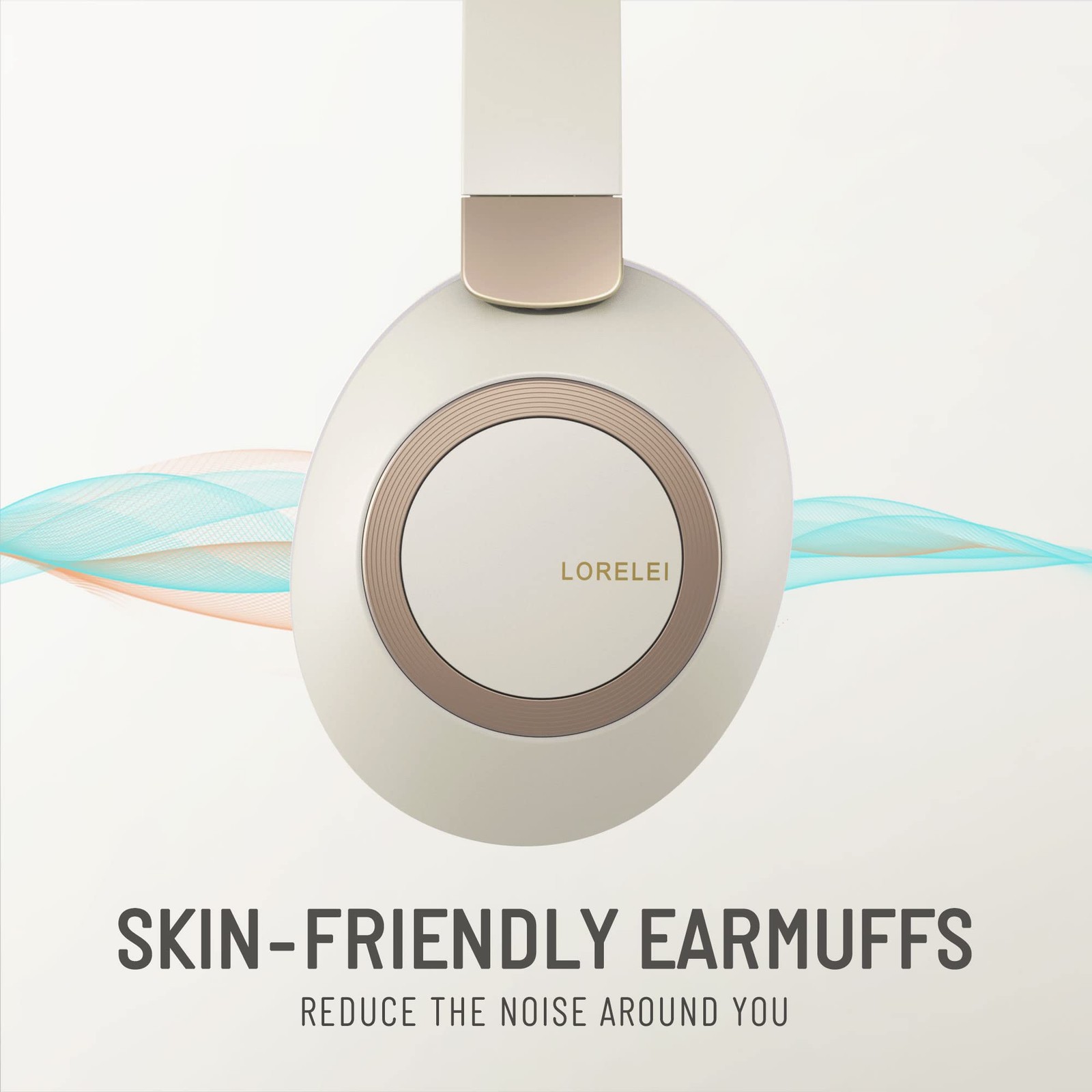 Casque sans fil B-C6 supra-auriculaire léger qui ne fait pas mal aux oreilles