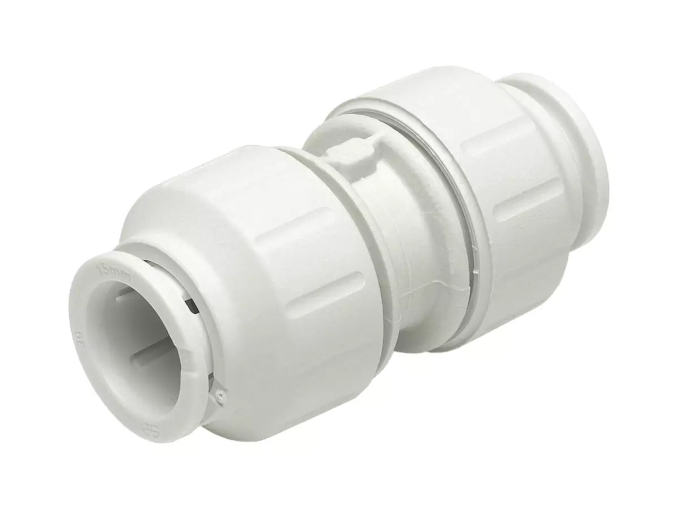 John Guest Speedfit Push Fit Straight Coupler 10mm (Pack of 3) - Easy Install