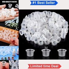 Tattoo Ink Caps 1000 Pack Medium Size Pigment Cups for Ink Holder Tattoo