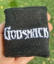 Vintage Godsmack Cloth Wristband Y2K Rock Accessory 