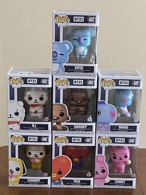 BTS Funko Pop! BT21 Complete Set of 7 NIB