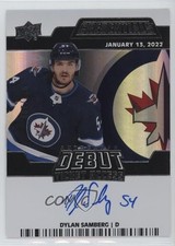 2024 Credentials 2022-23 Update Debut Ticket Access /299 Dylan Samberg Auto 0sb2