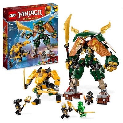 Lego Ninjago 71794 Lloyd und Arins Ninja Team Mechs Bauset 764 Teile Neu 9+
