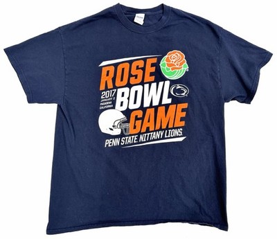 Penn State University Nittany Lions 2017 Rose Bowl T Shirt XL College Football