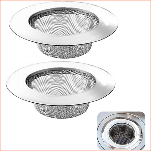 Abflusssieb Edelstahl Rostfrei 7,5Cm Haarsieb FüR Dusche SpüLe Waschbecken 2-image