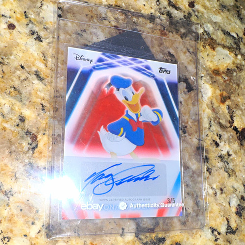Tony Anselmo [Red] #TNA-TAN 2026 Topps Disney Neon Autograph card