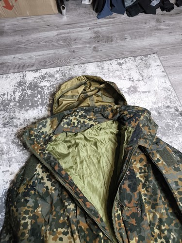 Giacca Uomo Mimetica Caccia Forrest Impermeabile YKK Taglia 48/50 Esercito - Foto 9 di 19