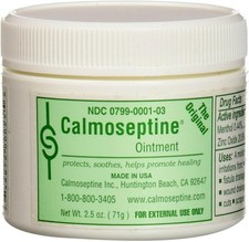 Calmoseptine Ointment 2.5Oz Jar Protects and Helps Heal Skin Irritations, 1/Each