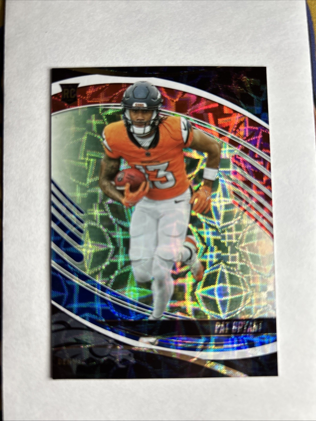 2025 Absolute Red White Blue Kaleidoscope #168 Pat Bryant Rc
