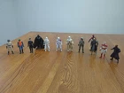 Vintage Lot Of 13 Star Wars Action Figures From Multiple Years