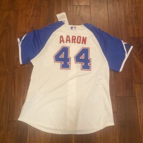 Nike MLB Atlanta Braves City Connect Damen Trikot Large Hank Aaron Neu mit Etikett - Bild 4 von 6