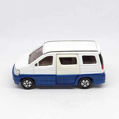 TOMICA 89 NISSAN ELGRAND 1/64 NEW white / blue | eBay