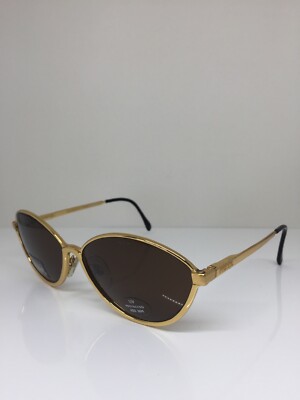 New Vintage GIANFRANCO FERRE GFF 169 Sunglasses GFF 169/S C. 001 Gold Italy 60mm