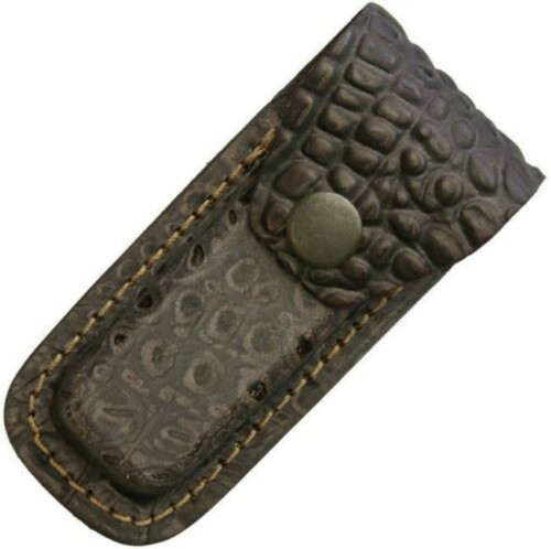 Sheaths Crocodile Leather Belt Pouch 