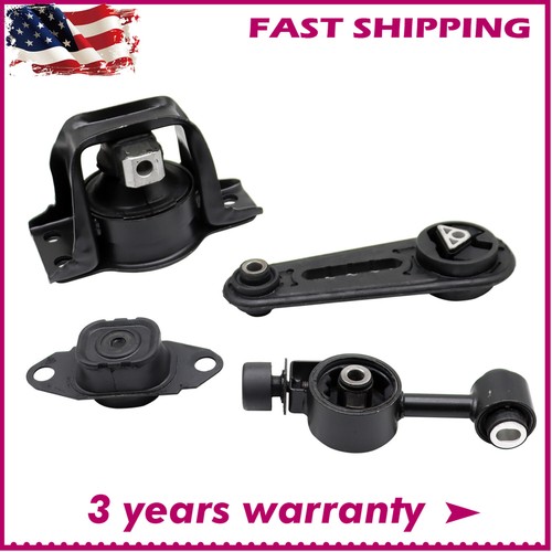 Engine Mount Rear Versa 4Pcs Engine Motor Mount Kit Set For 2007-2012 Nissan Versa/ 2009-2014 ...