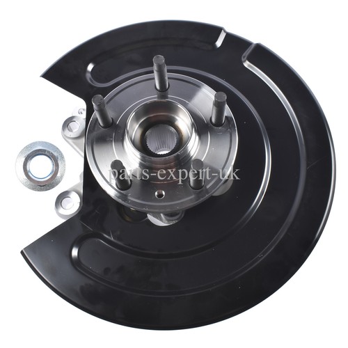 Nudillo de dirección trasero izquierdo y buje de cojinete de rueda para Ford Explorer 2011-2019 AWD - Imagen 6 de 11