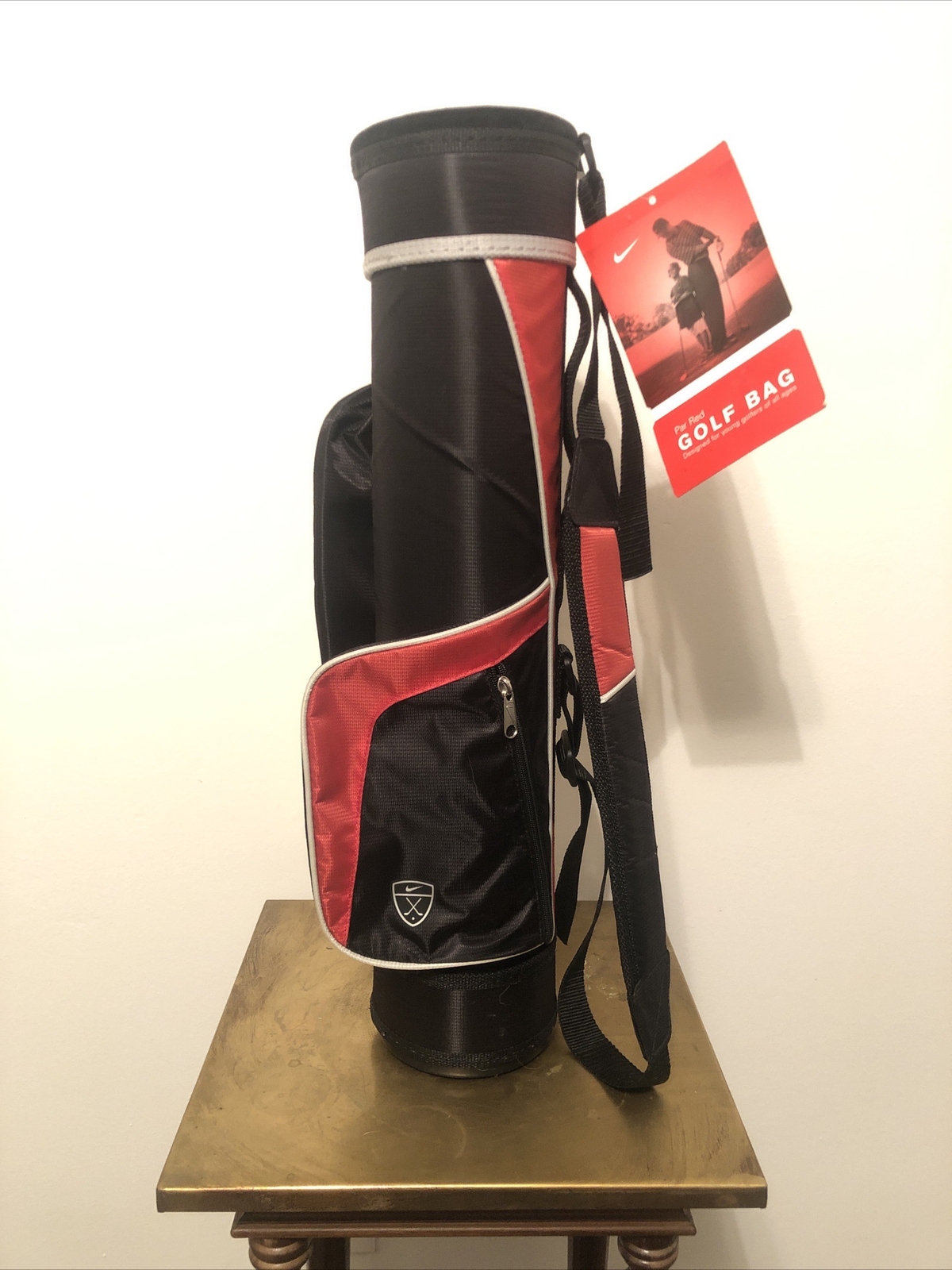 Nike Par Red Carry Golf Bag Junior Youth Child w/ Strap red & black eBay