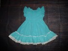 NEW Boutique Baby Girls Turquoise Sleeveless Ruffle Dress 12-18 Months — photo 1