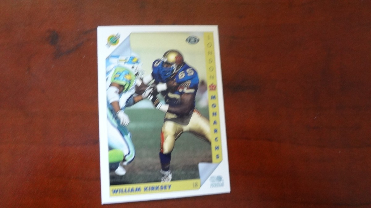 1992 ULTIMATE TRADING CARD CO. # 72 WILLIAM KIRKSEY FOOTBALL 1992 ULTIMATE TRADING CARD CO. # 72 WILLIAM KIRKSEY FOOTBALL