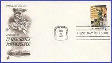 USA3 #1494 U/A ARTCRAFT FDC   Manual Sorting
