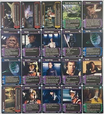 WotC Star Wars TCG - Battle of Yavin 105/105 Complete Set UNPLAYED