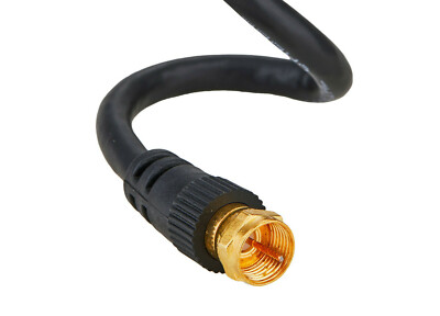 10FT RG6 Coaxial Cable Dual Shield Coax F Extension Wire TV Satellite Antenna
