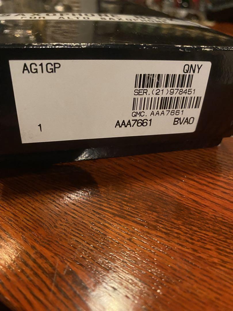 Yamaha GP Custom G1 Neck for Alto Saxophone Gold Plated used from japan