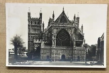 Postcard - Exetor Cathedral RPPC