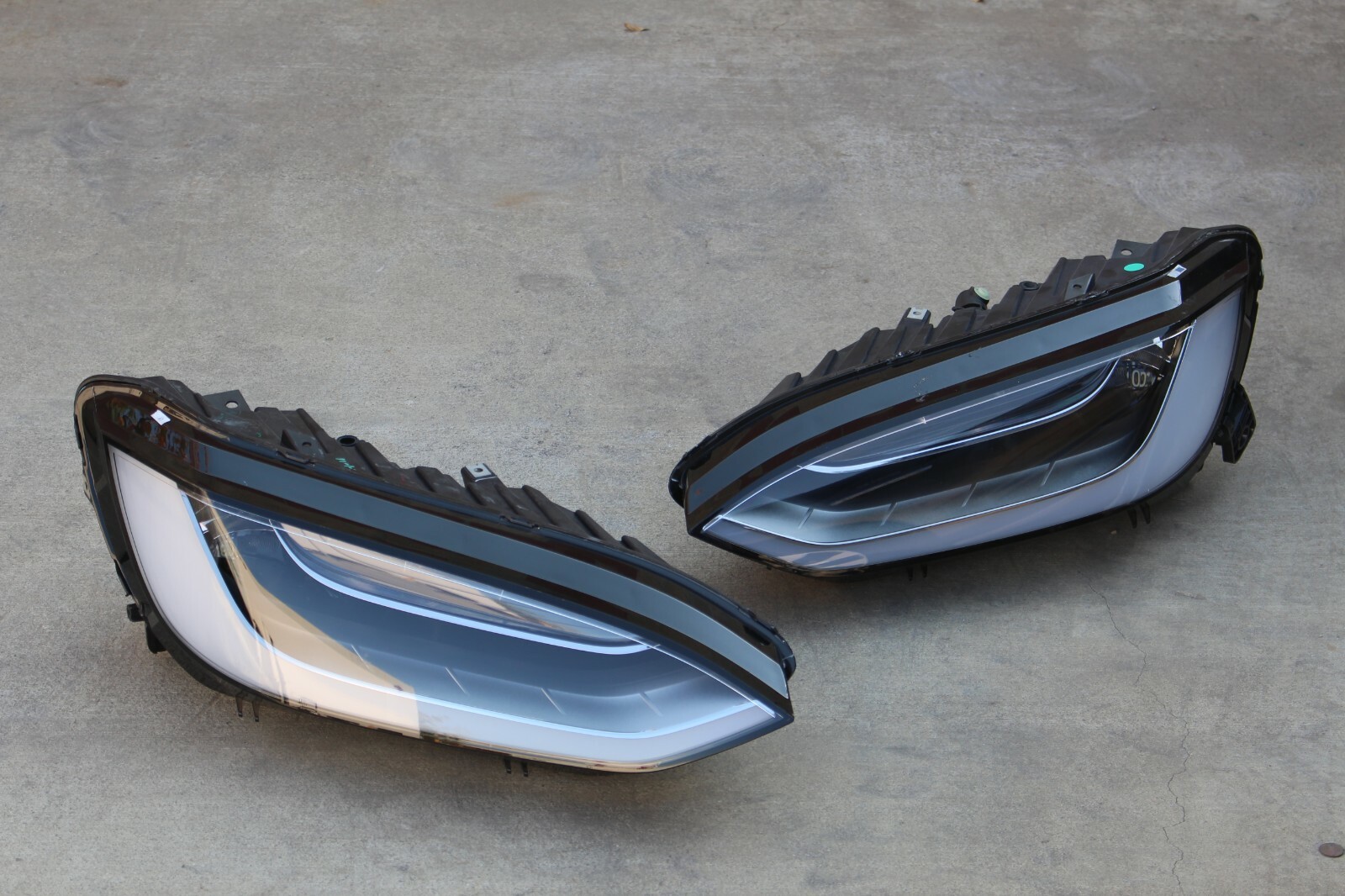 16 17 18 Tesla Model X LED Headlight Set Pair Right + Left oem