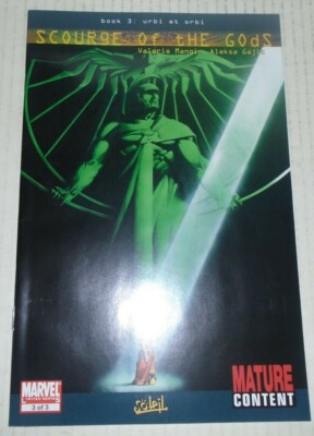 Scourge Of The Gods # 3 2009 Marvel Soliel Valerie Mangin Aleksa Gajic
