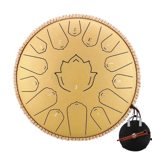 Tongue Drum 8 Notes 6 pouces Steel Tongue Drum Kit